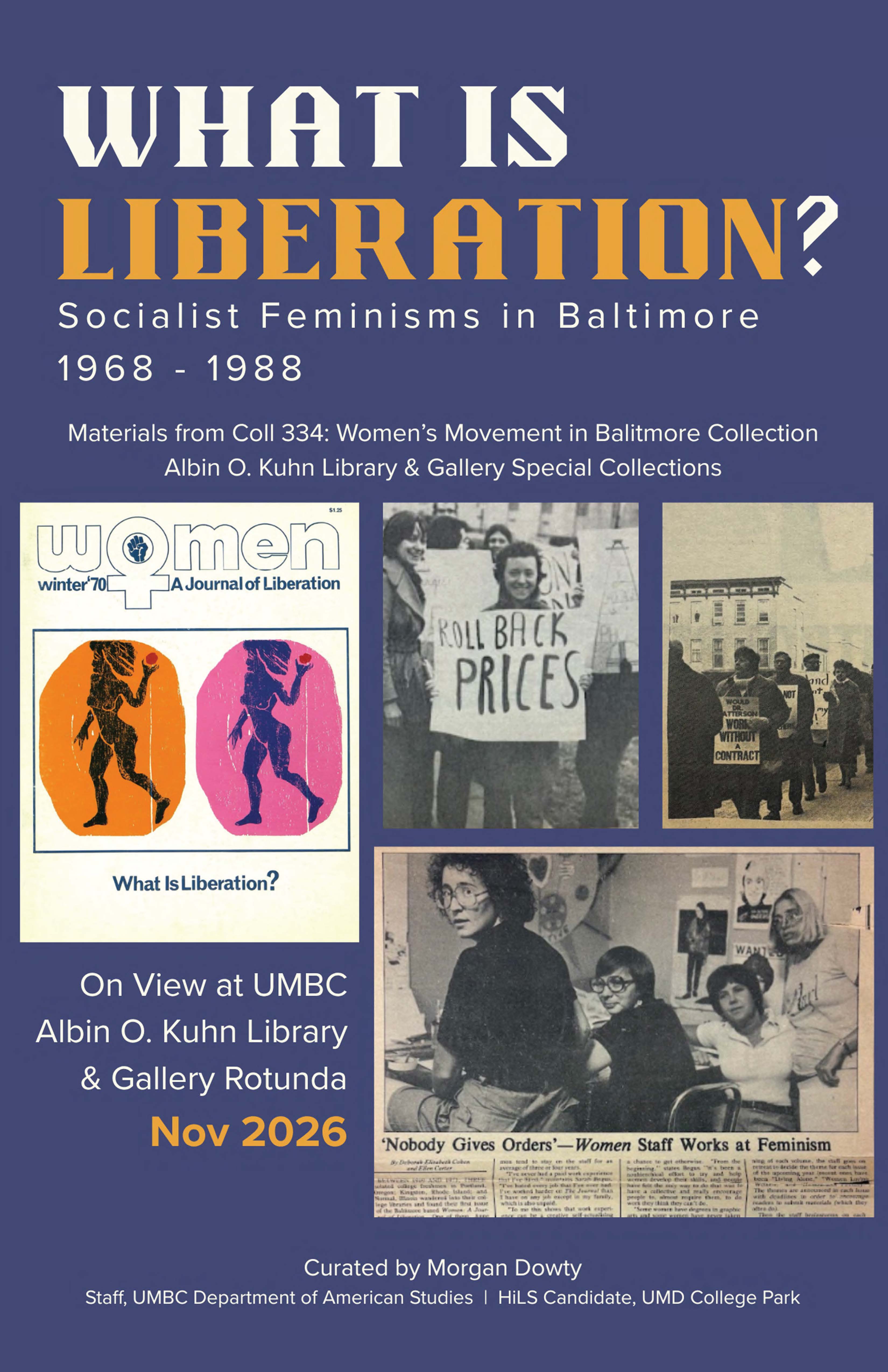 flyer for exhibition