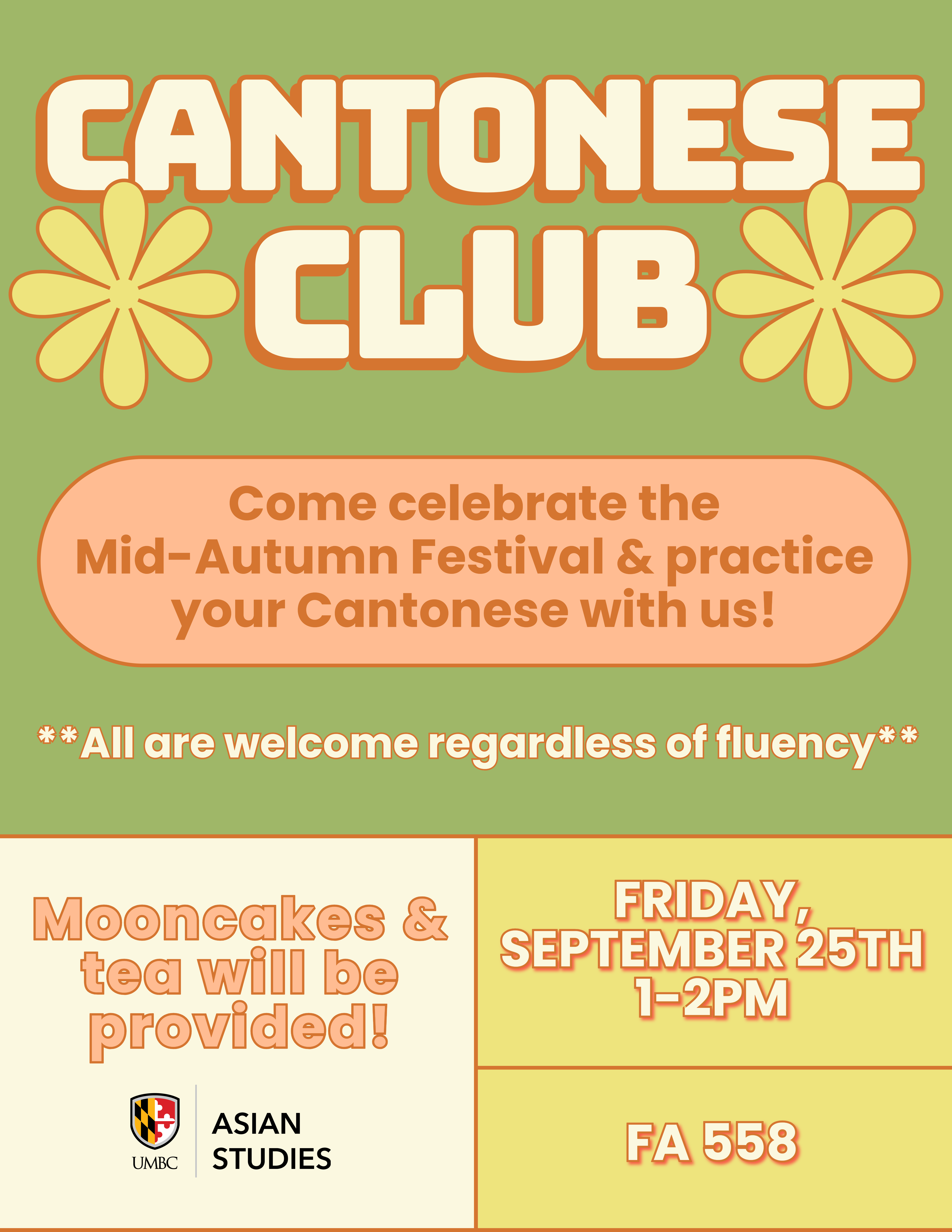 Cantonese Club flyer