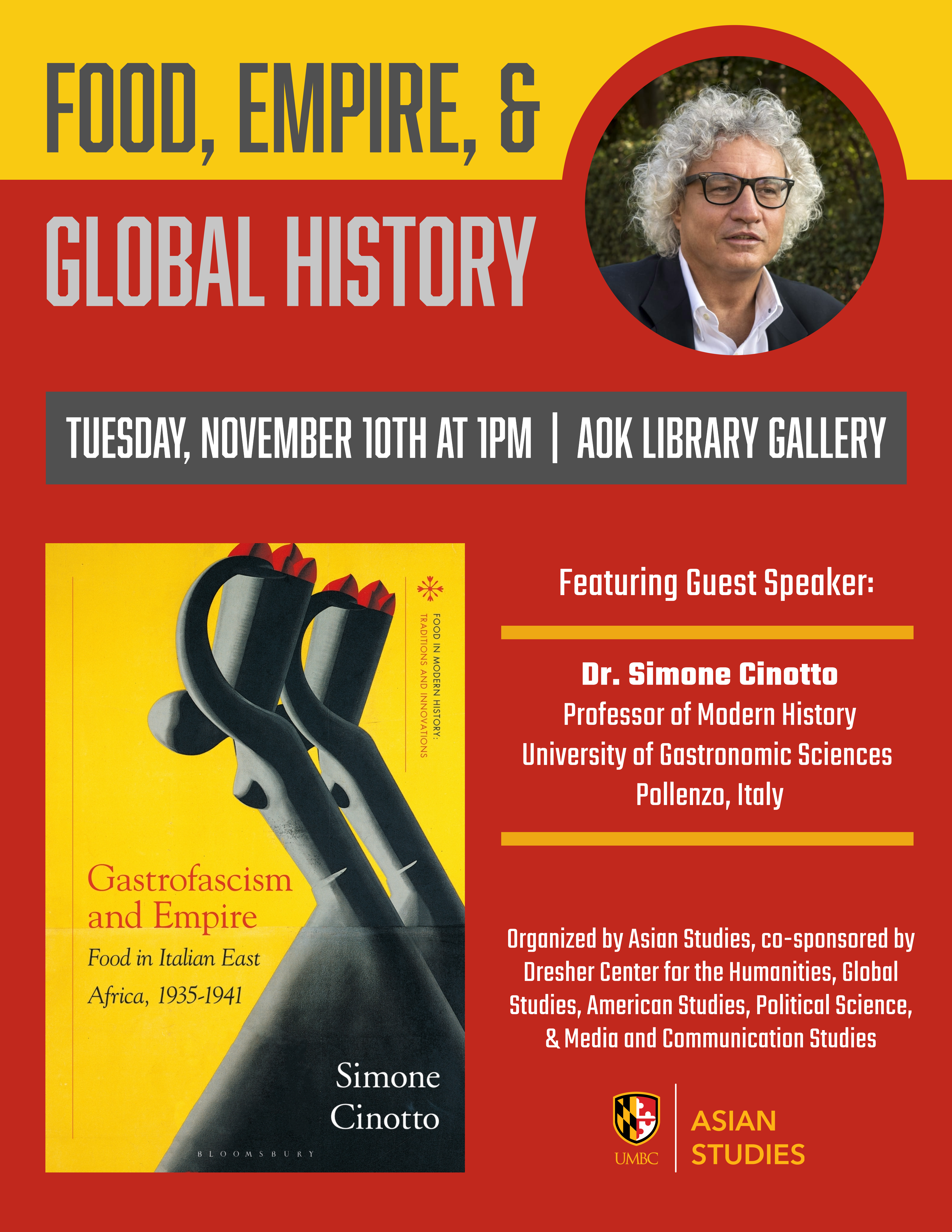 Food, empire, and global history flyer