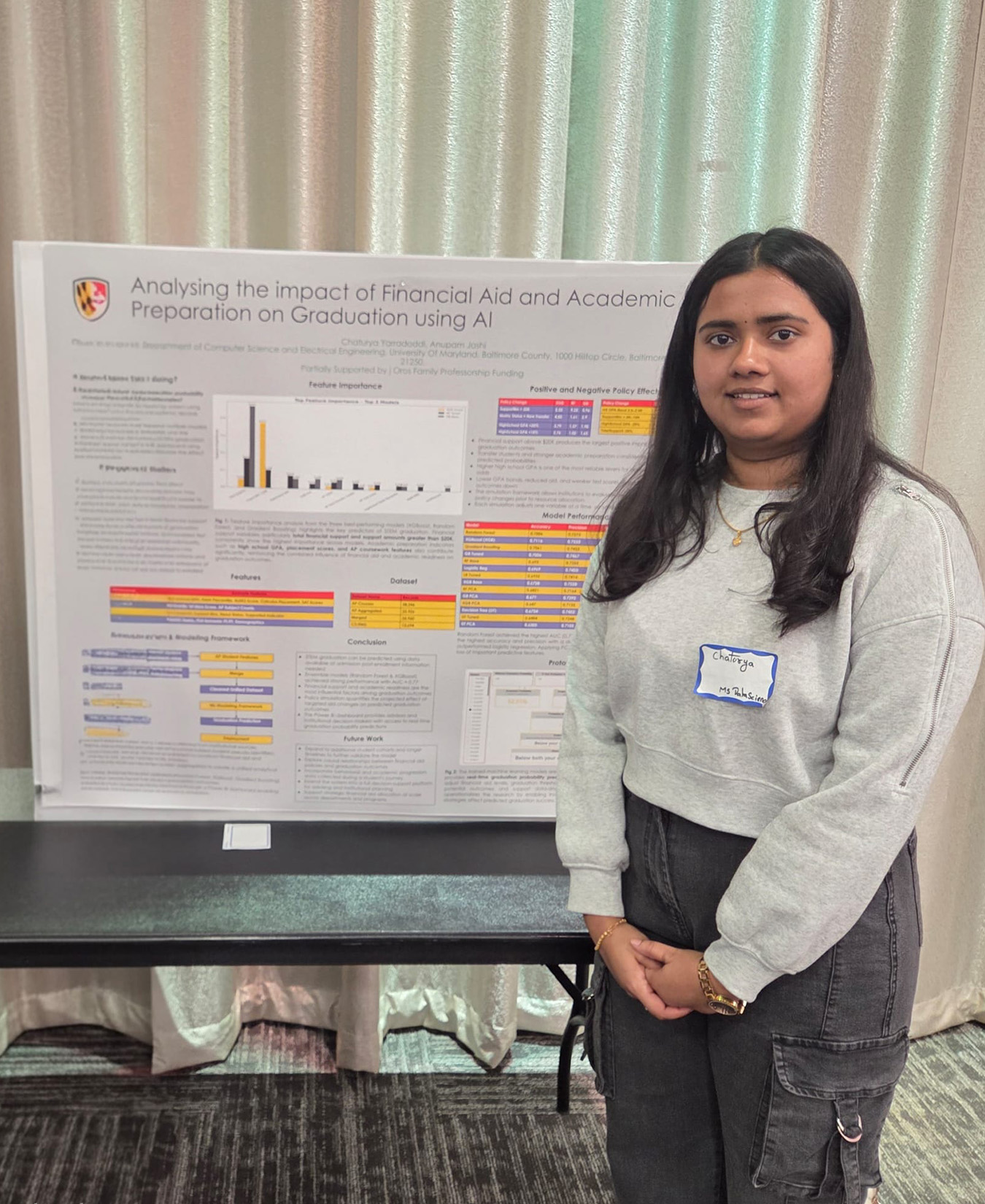 student presenter at 2026 GEARS Symposium