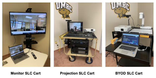 UMBC synchronous lecture capture (SLC) cart options