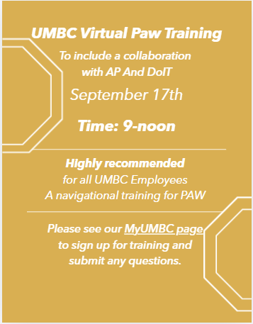 White text on gold background, all text on the flyer is contained in the Post