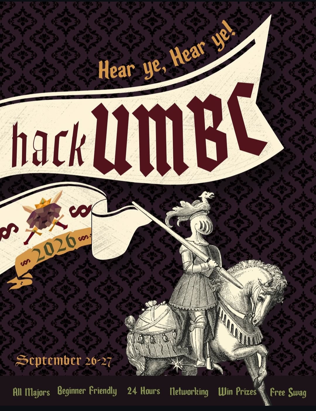 hackUMBC flier