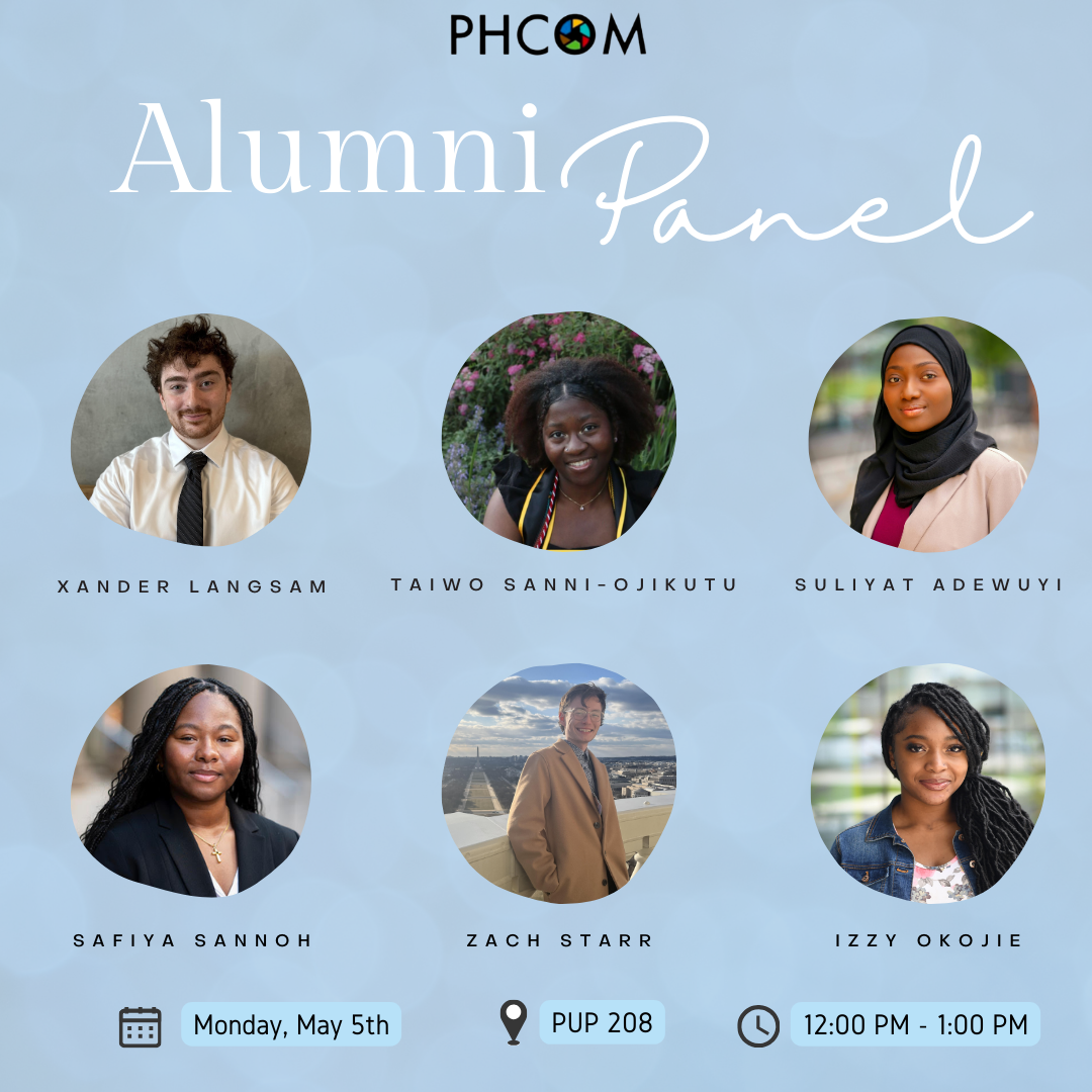 alumni panel flyer