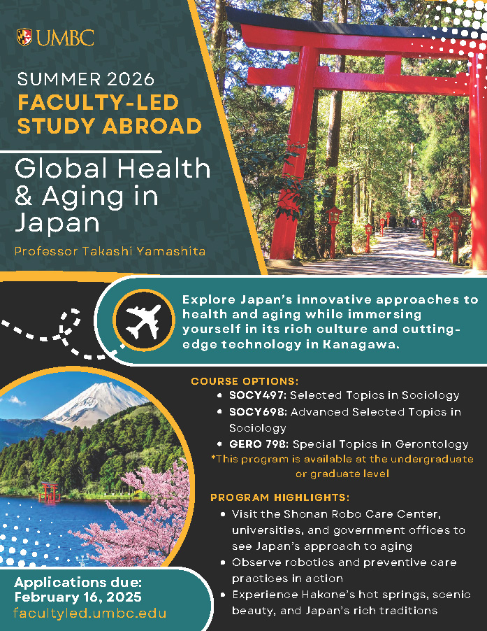 Global Health and Aging flyer