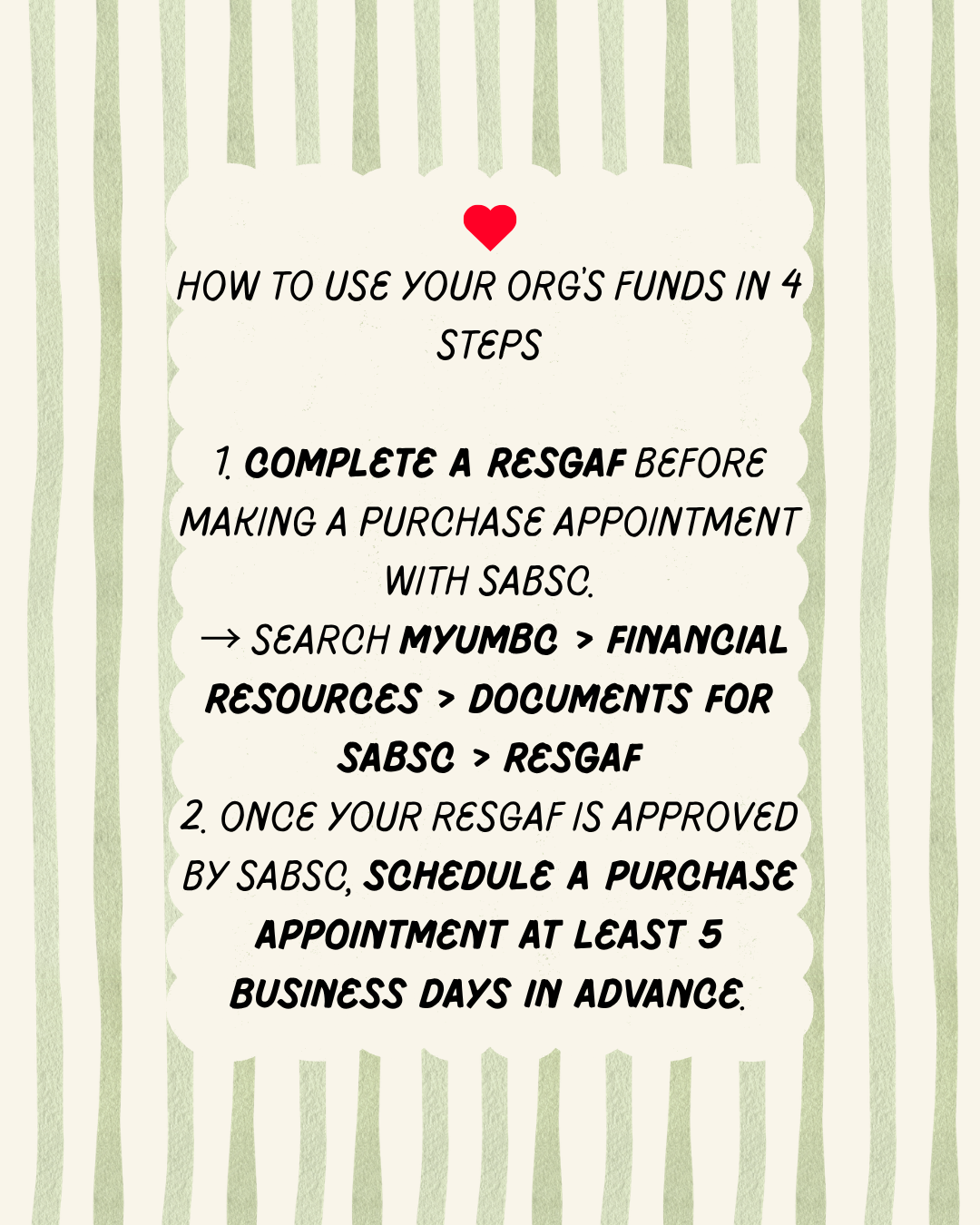 more info about funding on green striped background