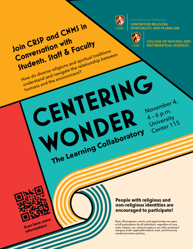 Centering Wonder Poster