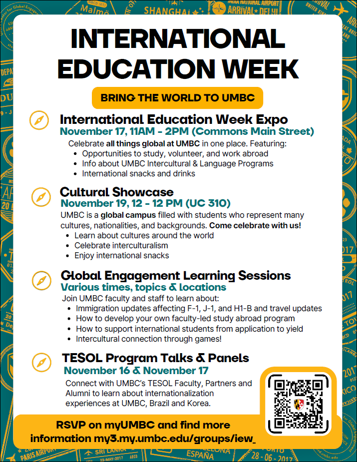 International Education Week 2026 November 16 to 20 Program