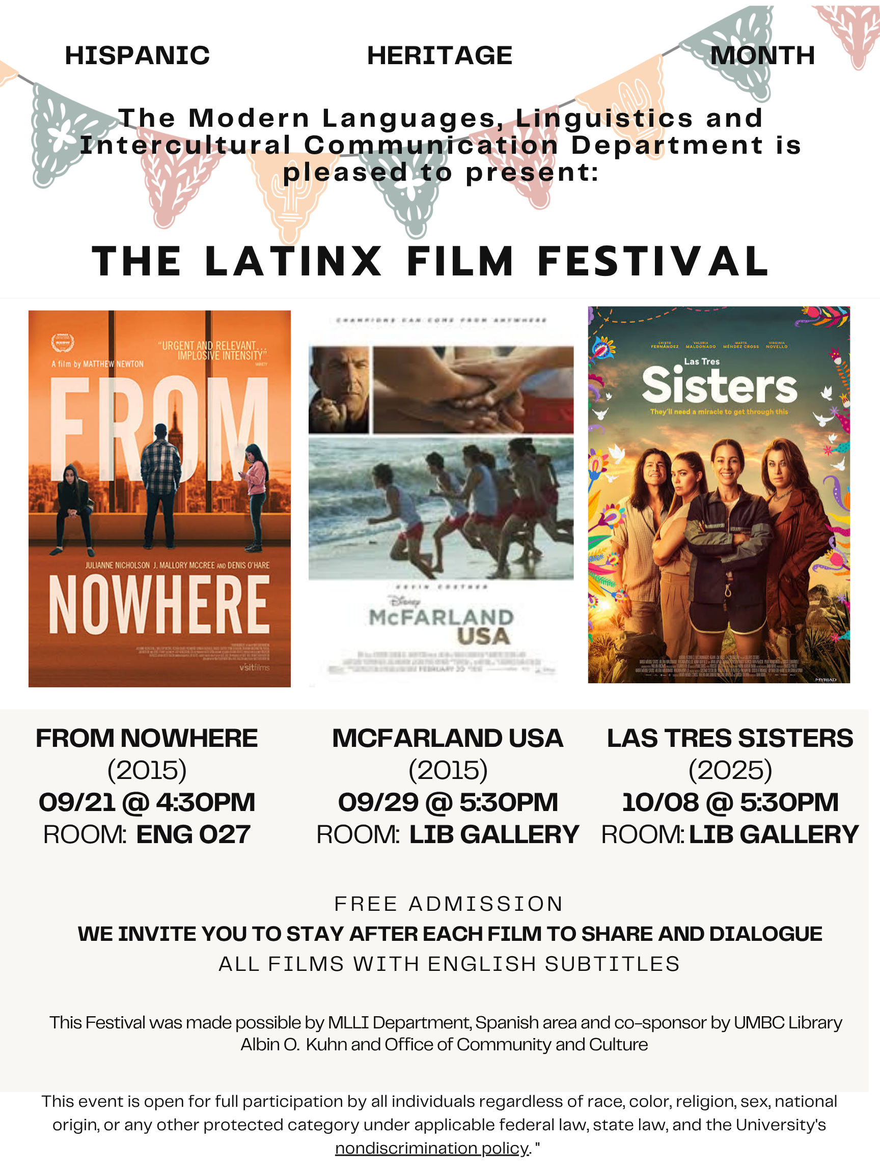 Latino Film Festival Flyer
