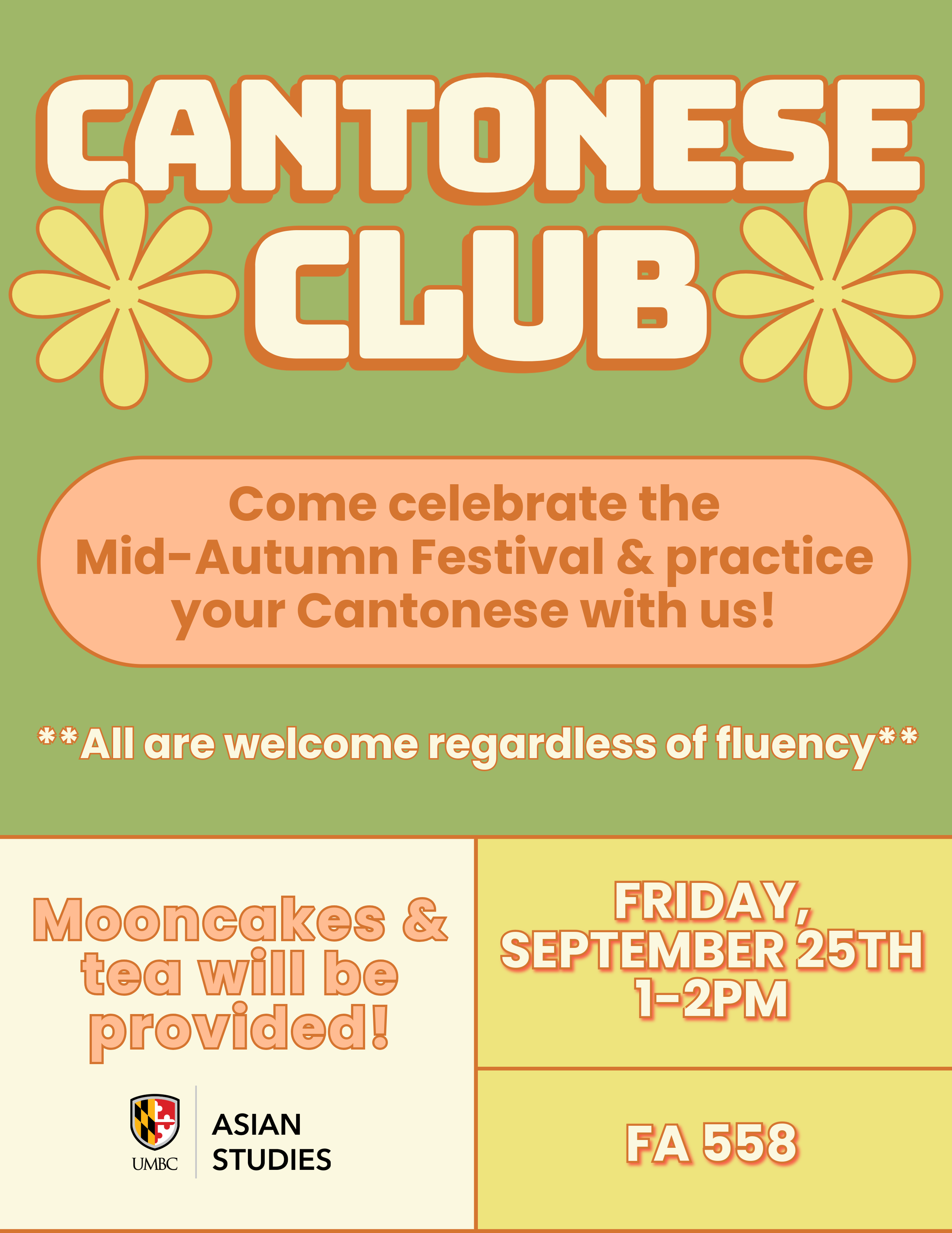 Cantonese Club Flyer