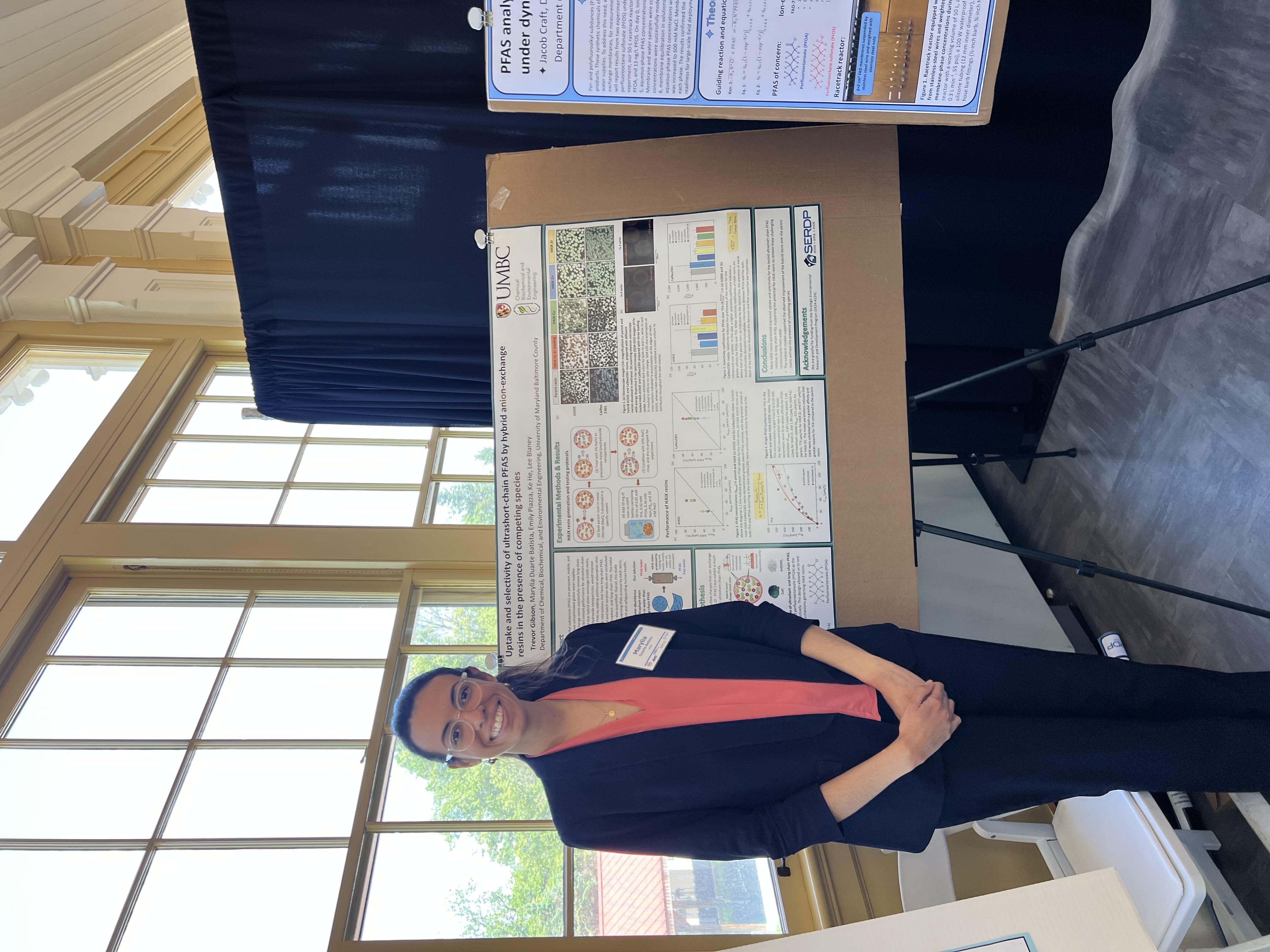 Marylia Duarte Batista at CSAWWA spring meeting