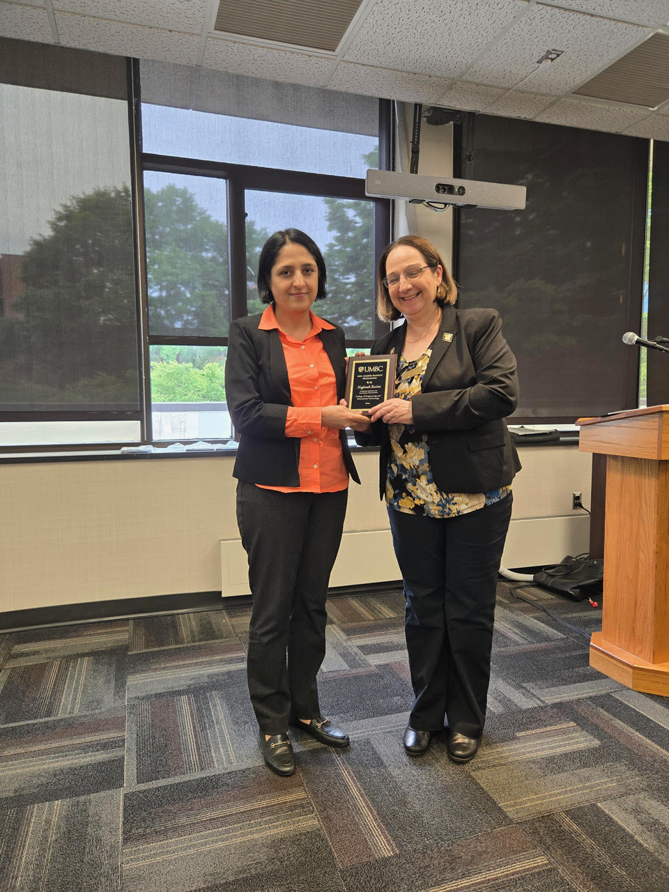 Karimi Receives Award
