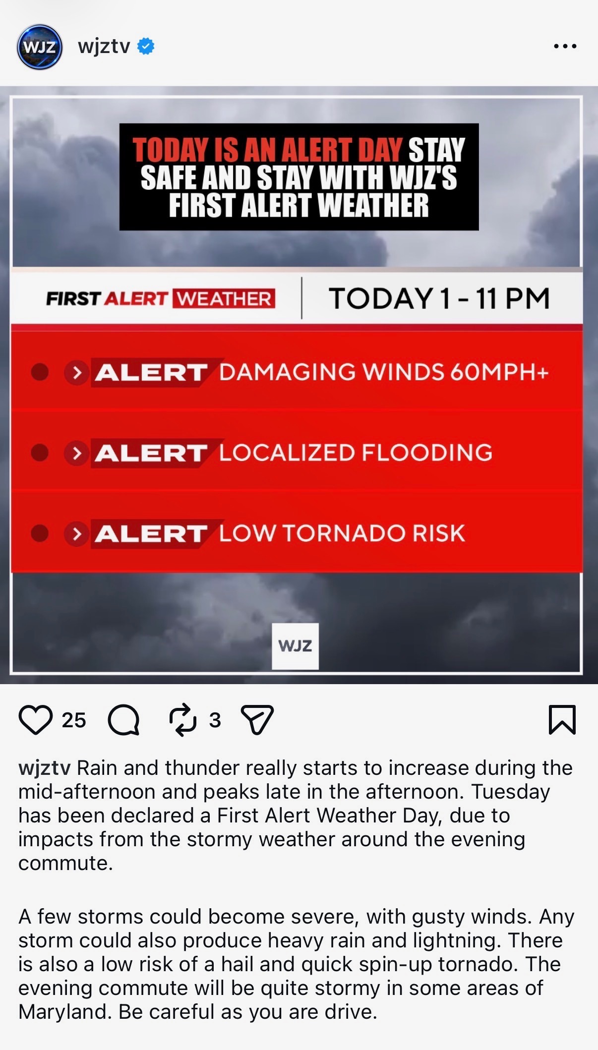 description of the upcoming weather for July 28, 2026