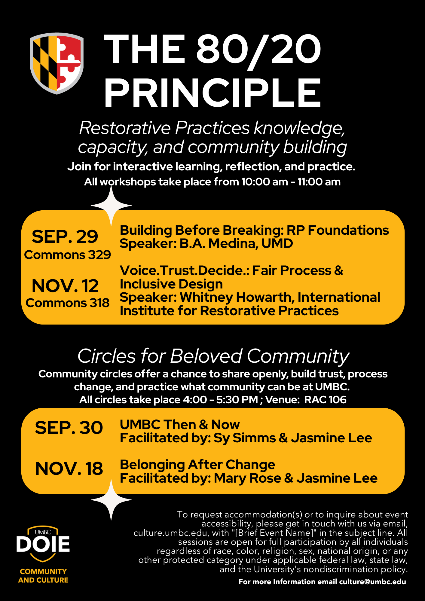 Promotional flyer