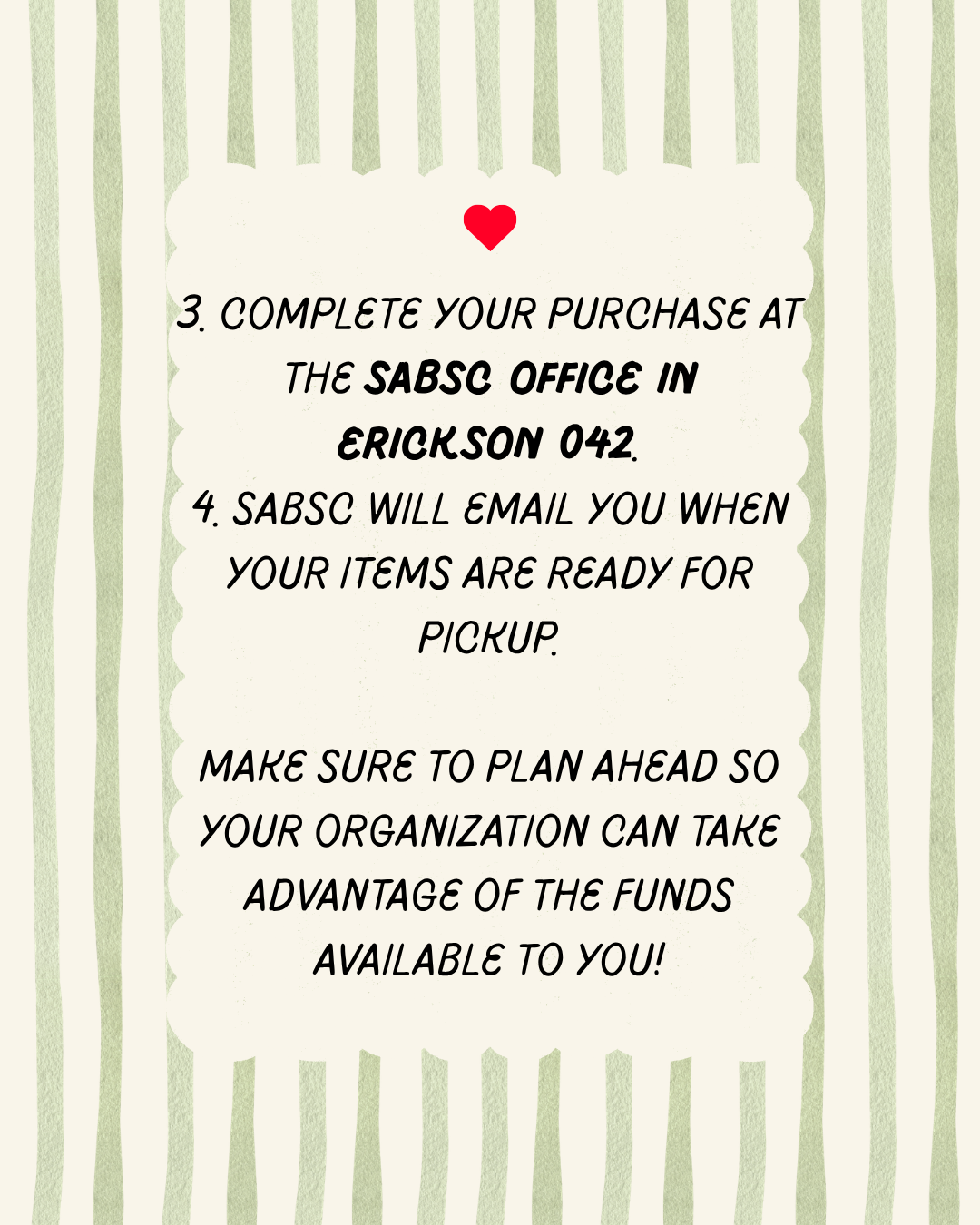 more info about funding on SGA background