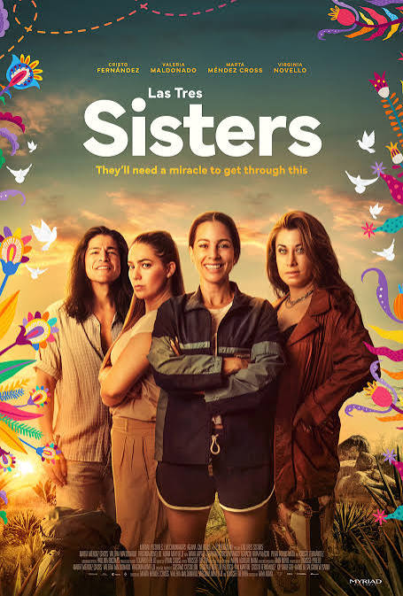 Three girls in the front and a boy in the back from Las Tres Sisters
